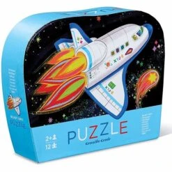 Crocodile Creek Mini Puzzel Blast Off 12st