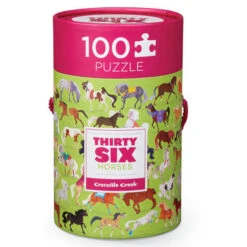 Crocodile Creek Puzzel 36 Paarden 100st