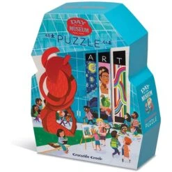 Crocodile Creek Puzzel Dag In Het Art Museum 48st