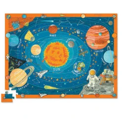 Crocodile Creek Puzzel Discover Space 100st -Little Dutch || Djeco Verkoopwinkel crocodile creek crocodile creek puzzel discover sp 2