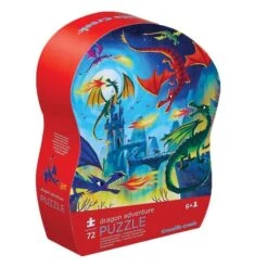 Crocodile Creek Puzzel Dragon Adventure 72 Stukjes