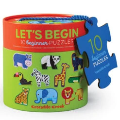 Crocodile Creek Puzzel Jungle 10x 2st