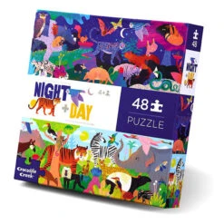 Crocodile Creek Puzzel Nacht En Dag 48 Stukjes