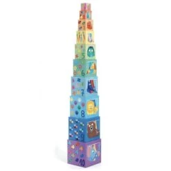 Djeco Stapelblokken Regenboog