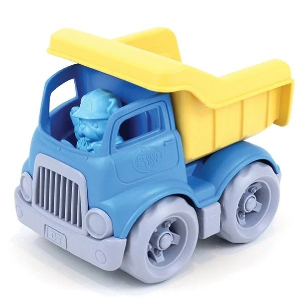 Green Toys Kiepwagen Blauw 3 Green Toys Kiepwagen Blauw