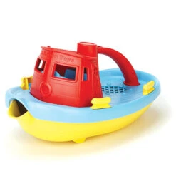 Green Toys Sleepboot Geel-rood