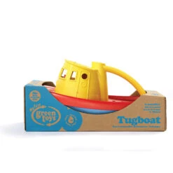 Green Toys Sleepboot Rood-geel -Little Dutch || Djeco Verkoopwinkel green toys green toys sleepboot rood geel 2