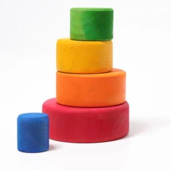 Grimm's Kommen Set Rood -Little Dutch || Djeco Verkoopwinkel grimms grimms kommen set rood 6