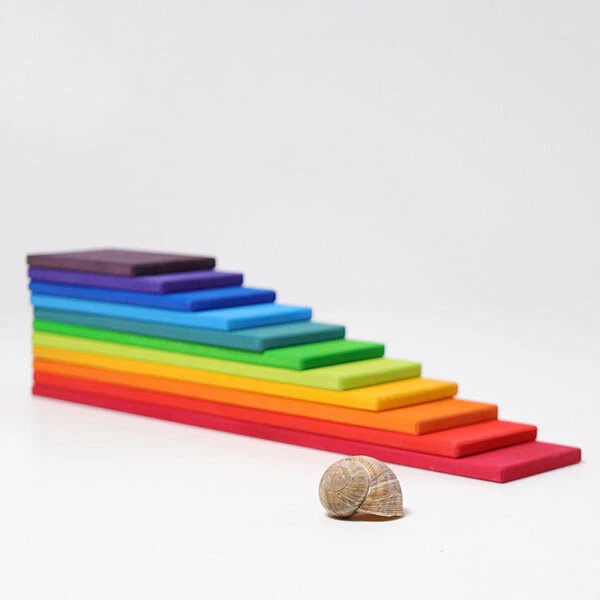 Grimm's Regenboog Bouwplaten 4 Grimm's Regenboog Bouwplaten - Afbeelding 2