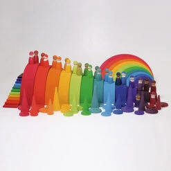 Grimm's Regenboog Bouwplaten 14 Grimm's Regenboog Bouwplaten -Little Dutch || Djeco Verkoopwinkel grimms grimms regenboog bouwplaten 5