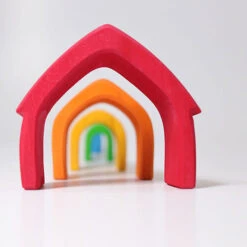 Grimm's Regenboog Huis -Little Dutch || Djeco Verkoopwinkel grimms grimms regenboog huis 2
