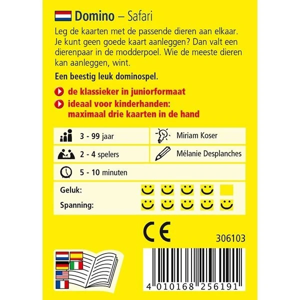 Haba Kaartspel Domino Junior 5 Haba Kaartspel Domino Junior - Afbeelding 3