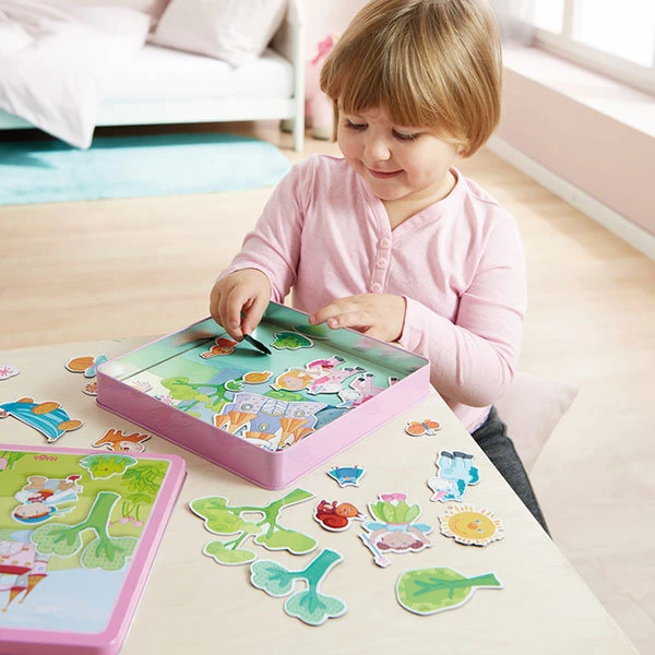 Magneetspeldoos Feeëntuin - Haba 4 Magneetspeldoos Feeëntuin - Haba - Afbeelding 2