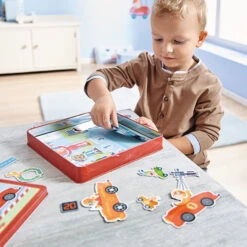 Magneetspeldoos Snelle Sportwagens - Haba -Little Dutch || Djeco Verkoopwinkel haba magneetspeldoos snelle sportwagens haba 3