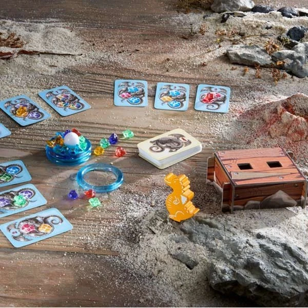 Spel Fonkelschat – Het Drakenei - Haba 5 Spel Fonkelschat – Het Drakenei - Haba - Afbeelding 3