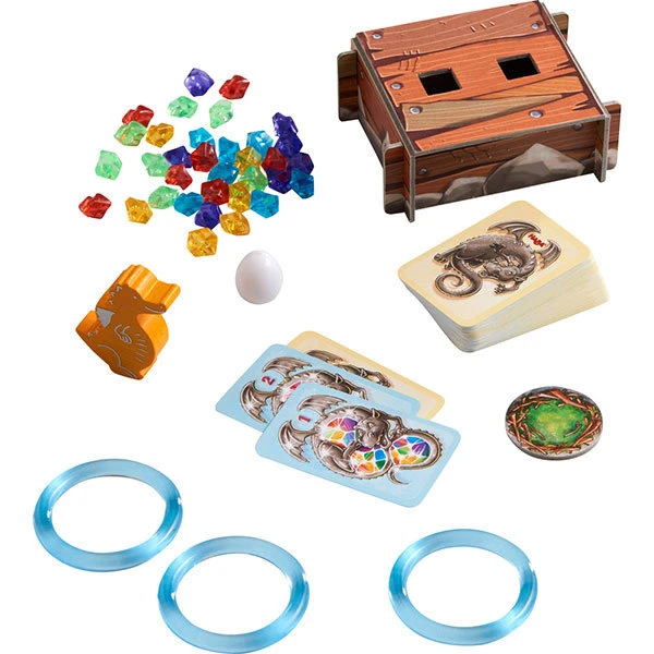 Spel Fonkelschat – Het Drakenei - Haba 6 Spel Fonkelschat – Het Drakenei - Haba - Afbeelding 4