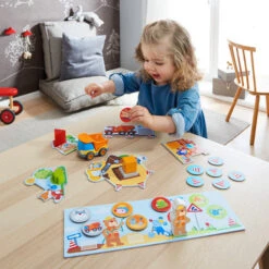Spel - Mijn Eerste Spellen – Bouwplaats - Haba -Little Dutch || Djeco Verkoopwinkel haba spel mijn eerste spellen bouwplaats haba 1