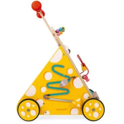 Janod Activiteiten Loopwagen Kat -Little Dutch || Djeco Verkoopwinkel janod speelgoed janod activiteiten loopwagen kat 2