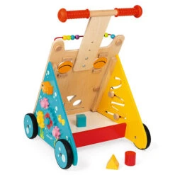 Janod Activiteiten Loopwagen Kat -Little Dutch || Djeco Verkoopwinkel janod speelgoed janod activiteiten loopwagen kat 5