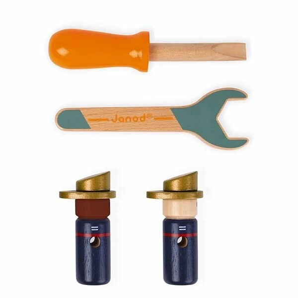 Janod Brico Kids Brandweerwagen 6 Janod Brico Kids Brandweerwagen - Afbeelding 4