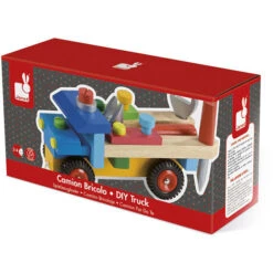 Janod - DIY Speelgoed Vrachtwagen +2jr -Little Dutch || Djeco Verkoopwinkel janod speelgoed janod diy speelgoed vrachtwagen 2j 3