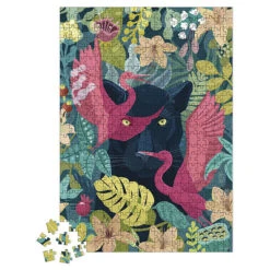 Janod Puzzel Mysterieuze Panter 500 Stukjes -Little Dutch || Djeco Verkoopwinkel janod speelgoed janod puzzel mysterieuze panter 50 1