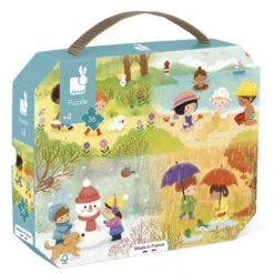 Janod Puzzel Seizoenen 36 Stukjes