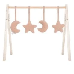 Jollein Babygym Speelgoed Moon Pale Pink -Little Dutch || Djeco Verkoopwinkel jollein jollein babygym speelgoed moon pale pink 2