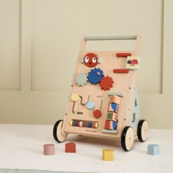 Kid's Concept Kids Concept Activiteiten Loopwagen Edvin