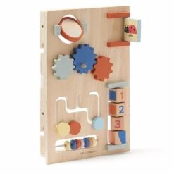 Kid's Concept Kids Concept Activiteiten Loopwagen Edvin -Little Dutch || Djeco Verkoopwinkel kids concept kids concept activiteiten loopwagen e 7