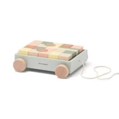 Kid's Concept Kids Concept Blokkenwagen EDVIN -Little Dutch || Djeco Verkoopwinkel kids concept kids concept blokkenwagen edvin 4