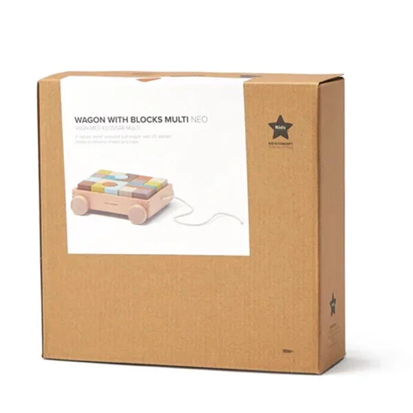 Kid's Concept Kids Concept Blokkenwagen Multi NEO 6 Kid's Concept Kids Concept Blokkenwagen Multi NEO - Afbeelding 4