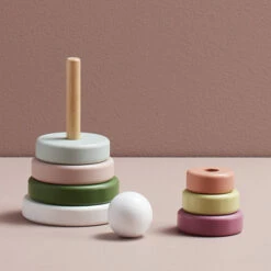 Kid's Concept Kids Concept Stapelblokken-stapeltoren Edvin +1jr