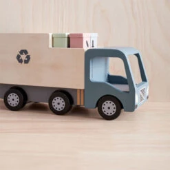 Kid's Concept Speelgoed Vuilniswagen Aiden - Kids Concept -Little Dutch || Djeco Verkoopwinkel kids concept speelgoed vuilniswagen aiden kids con 6