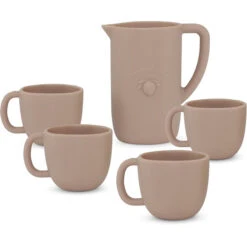 Konges Slojd Siliconen Theeservies Blush