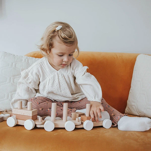 Label Label Stapeltrein Nougat 7 Label Label Stapeltrein Nougat - Afbeelding 5