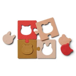 Liewood Bodil Puzzel Rose Multi Mix -Little Dutch || Djeco Verkoopwinkel liewood liewood bodil puzzel rose multi mix 3