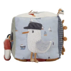 Activiteitenkubus Soft Sailors Bay - Little Dutch -Little Dutch || Djeco Verkoopwinkel little dutch activiteitenkubus soft sailors bay li 5