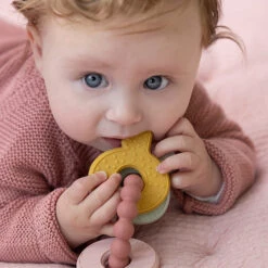 Little Dutch Bijtring Bijtspeeltje Sleutelbos Pink -Little Dutch || Djeco Verkoopwinkel little dutch little dutch bijtring bijtspeeltje sl 9