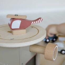 Little Dutch Houten Speelset - Garage -Little Dutch || Djeco Verkoopwinkel little dutch little dutch houten speelset garage 6