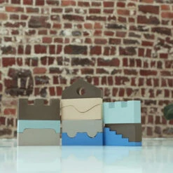 Moes Play Foam Puzzel Blokken Sky