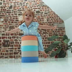 Moes Play Rainbow Chair Stapelstenen -Little Dutch || Djeco Verkoopwinkel moes play moes play rainbow chair stapelstenen 2