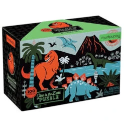 Mudpuppy Glow-In-the-Dark Puzzel Dinosaurus 100st
