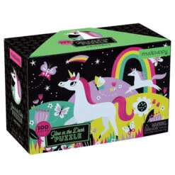 Mudpuppy Glow-In-the-Dark Puzzel Eenhoorns 100st