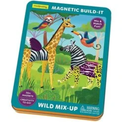 Mudpuppy Magneetboek Dress Up Wild Mix-Up