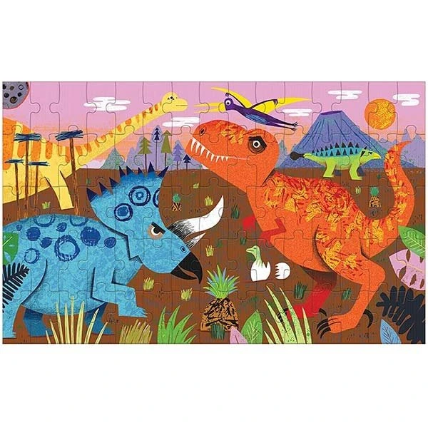 Mudpuppy Puzzel Lenticulair Dinosaur Roar 75 Stukjes 8 Mudpuppy Puzzel Lenticulair Dinosaur Roar 75 Stukjes - Afbeelding 6