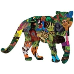 Mudpuppy Silhouet Puzzel Rainforest 300st -Little Dutch || Djeco Verkoopwinkel mudpuppy mudpuppy silhouet puzzel rainforest 300st 2