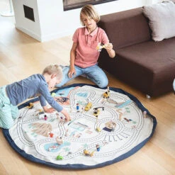 Play And Go Speelmat En Opbergzak LA Roadmap -Little Dutch || Djeco Verkoopwinkel play and go play and go speelmat en opbergzak la r 5