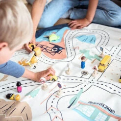 Play And Go Speelmat En Opbergzak LA Roadmap -Little Dutch || Djeco Verkoopwinkel play and go play and go speelmat en opbergzak la r 7