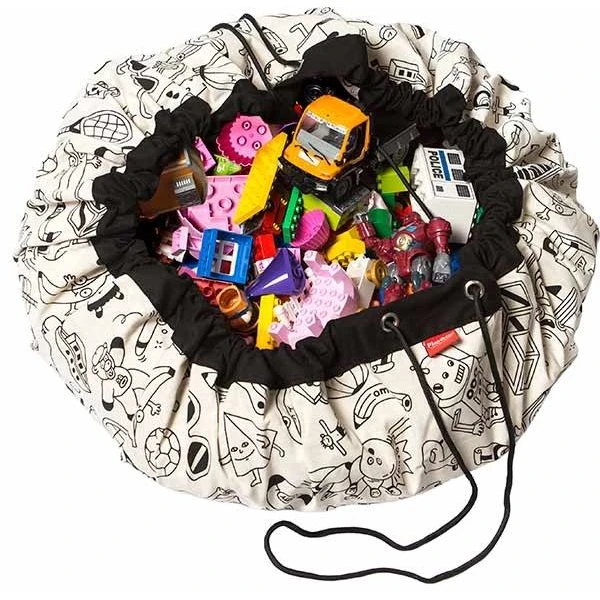 Play And Go - Speelmat En Opbergzak OMY - Color My Bag 8 Play And Go - Speelmat En Opbergzak OMY - Color My Bag - Afbeelding 6